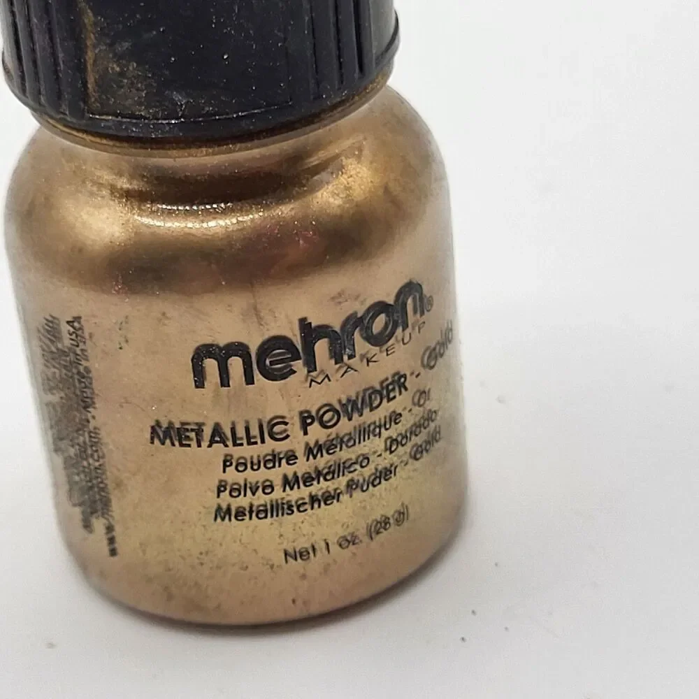 Mehron Gold Metallic Powder 1 oz